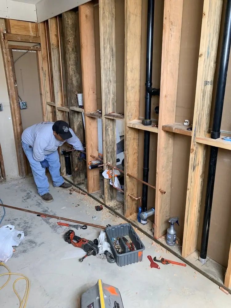 Commercial rough-in plumbing for Gas Line Repair in South Land Park